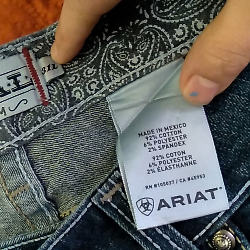 Ariat real denim 31L (LONG)woman jeans